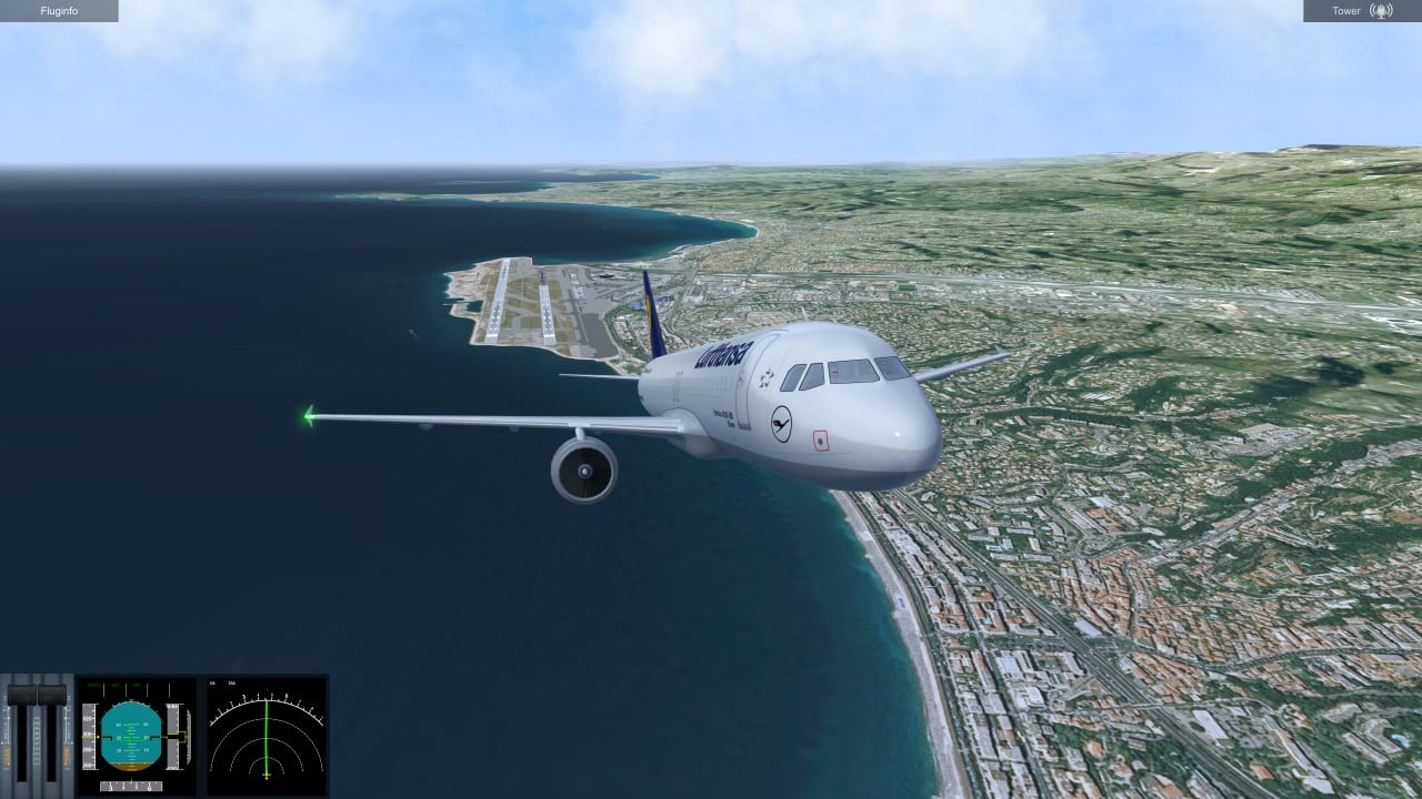 Скриншот Urlaubsflug Simulator – Holiday Flight Simulator