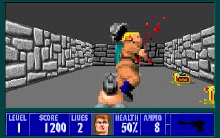 Скриншот Wolfenstein 3D