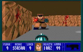 Скриншот Wolfenstein 3D