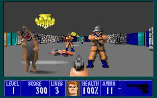 Скриншот Wolfenstein 3D
