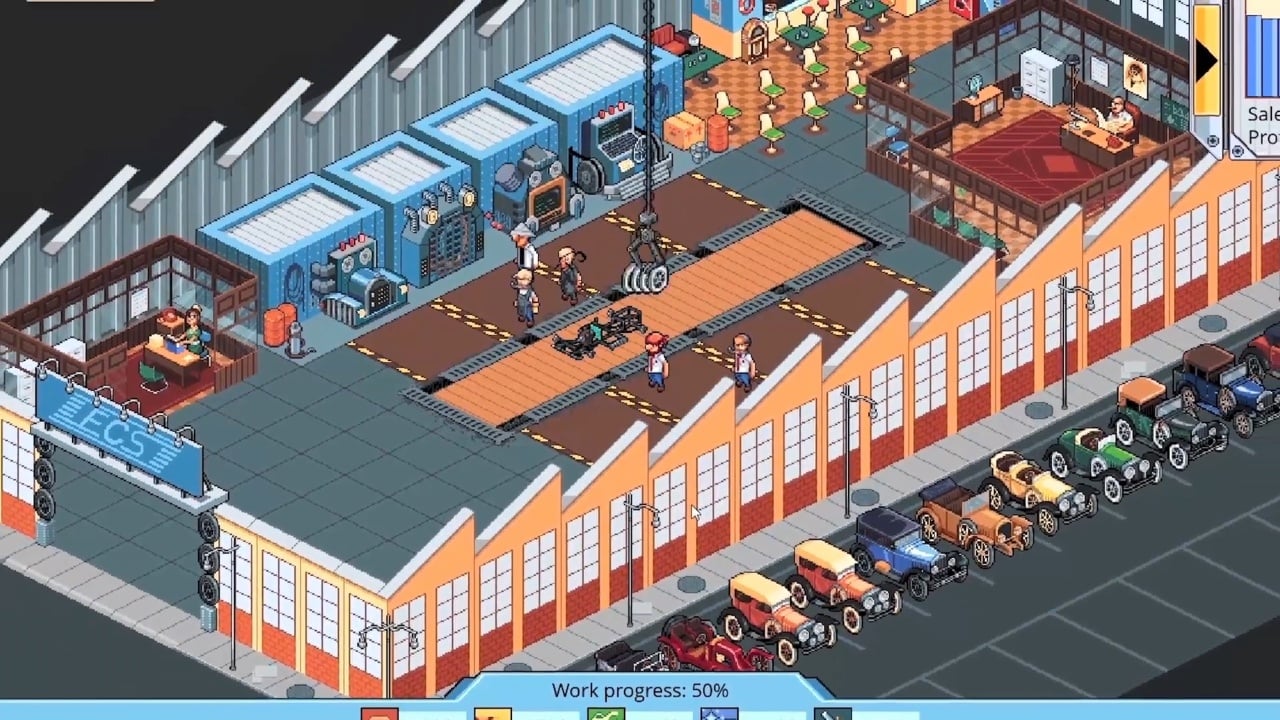 Скриншот Epic Car Factory