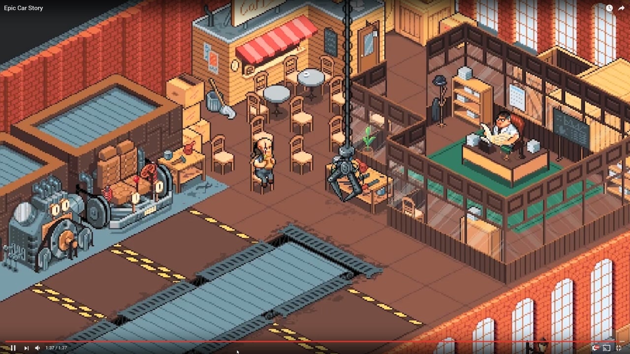Скриншот Epic Car Factory