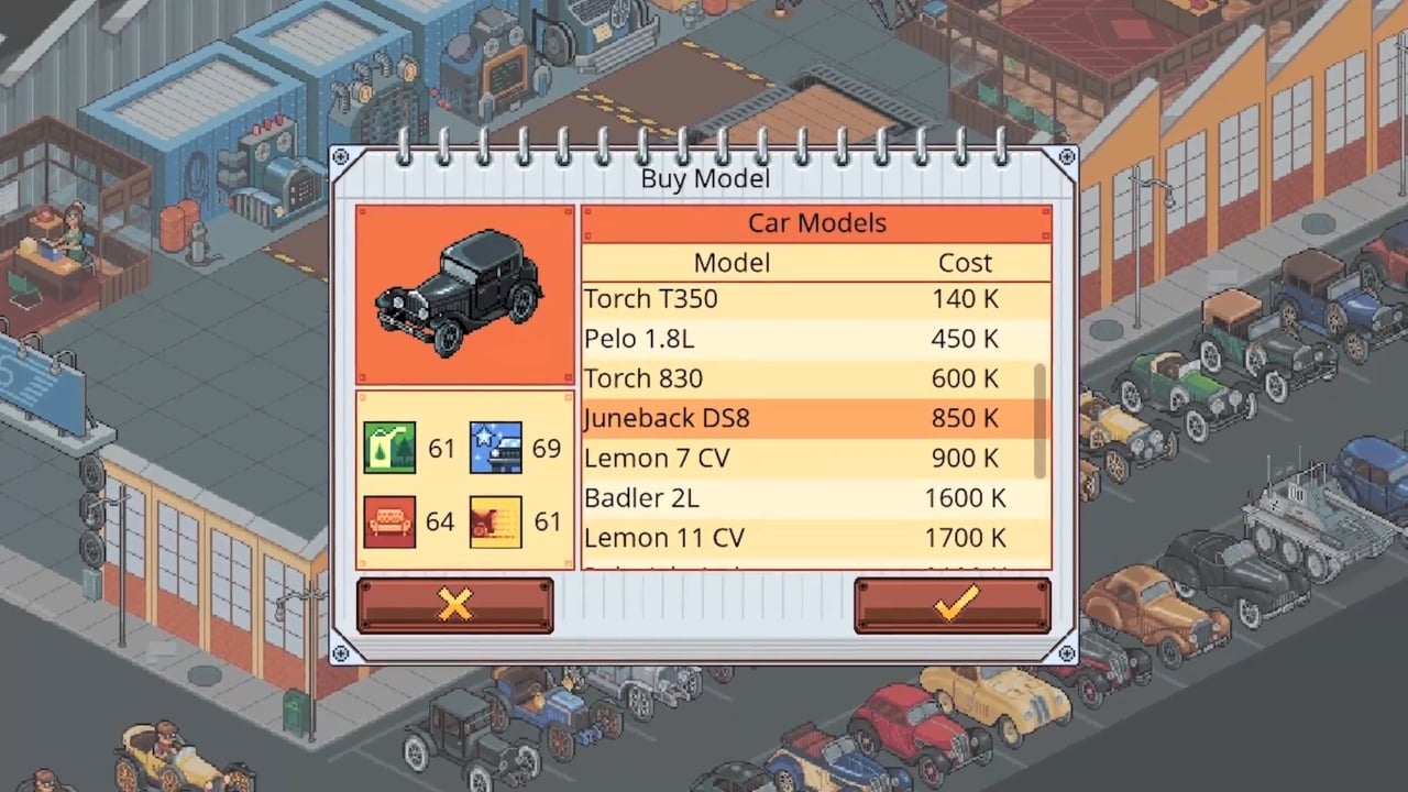 Скриншот Epic Car Factory