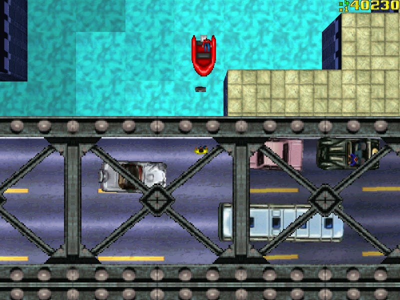 Скриншот Grand Theft Auto 1