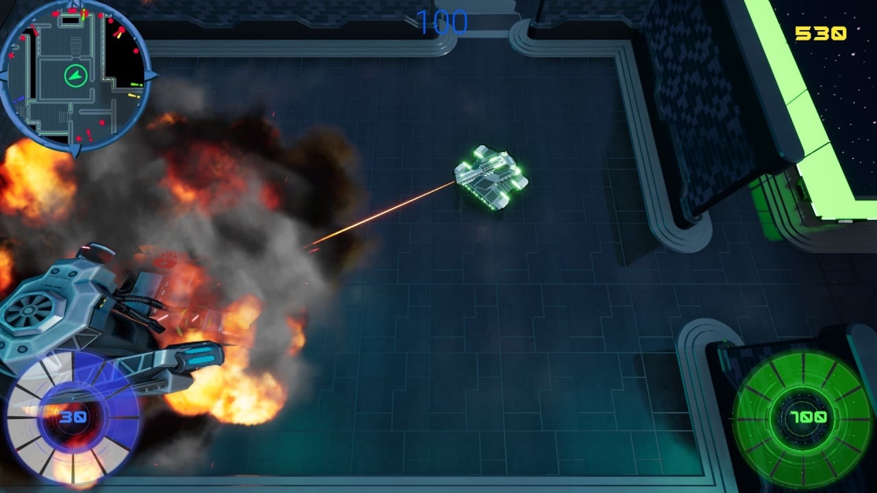 Скриншот Senshi Tank 2: Space Bots