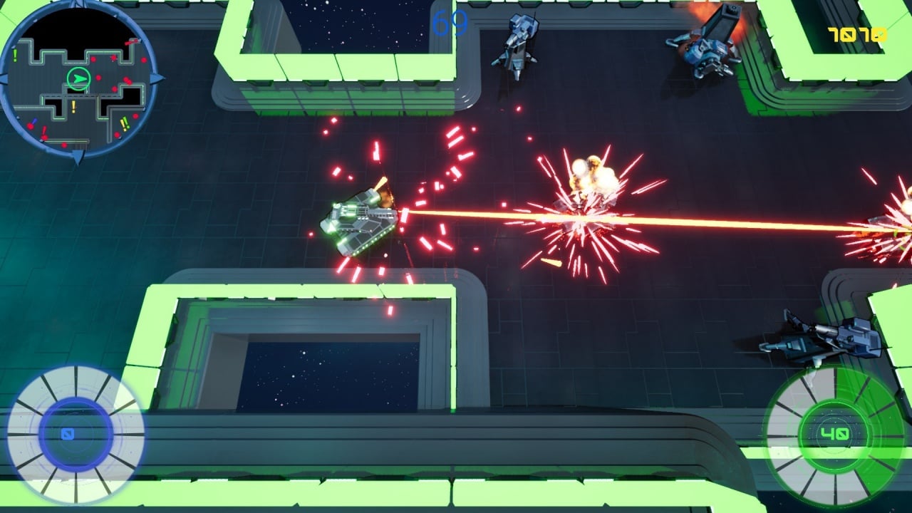 Скриншот Senshi Tank 2: Space Bots
