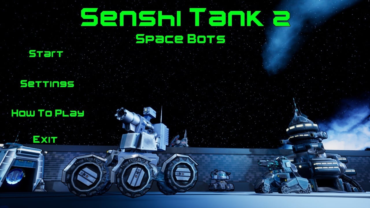 Скриншот Senshi Tank 2: Space Bots