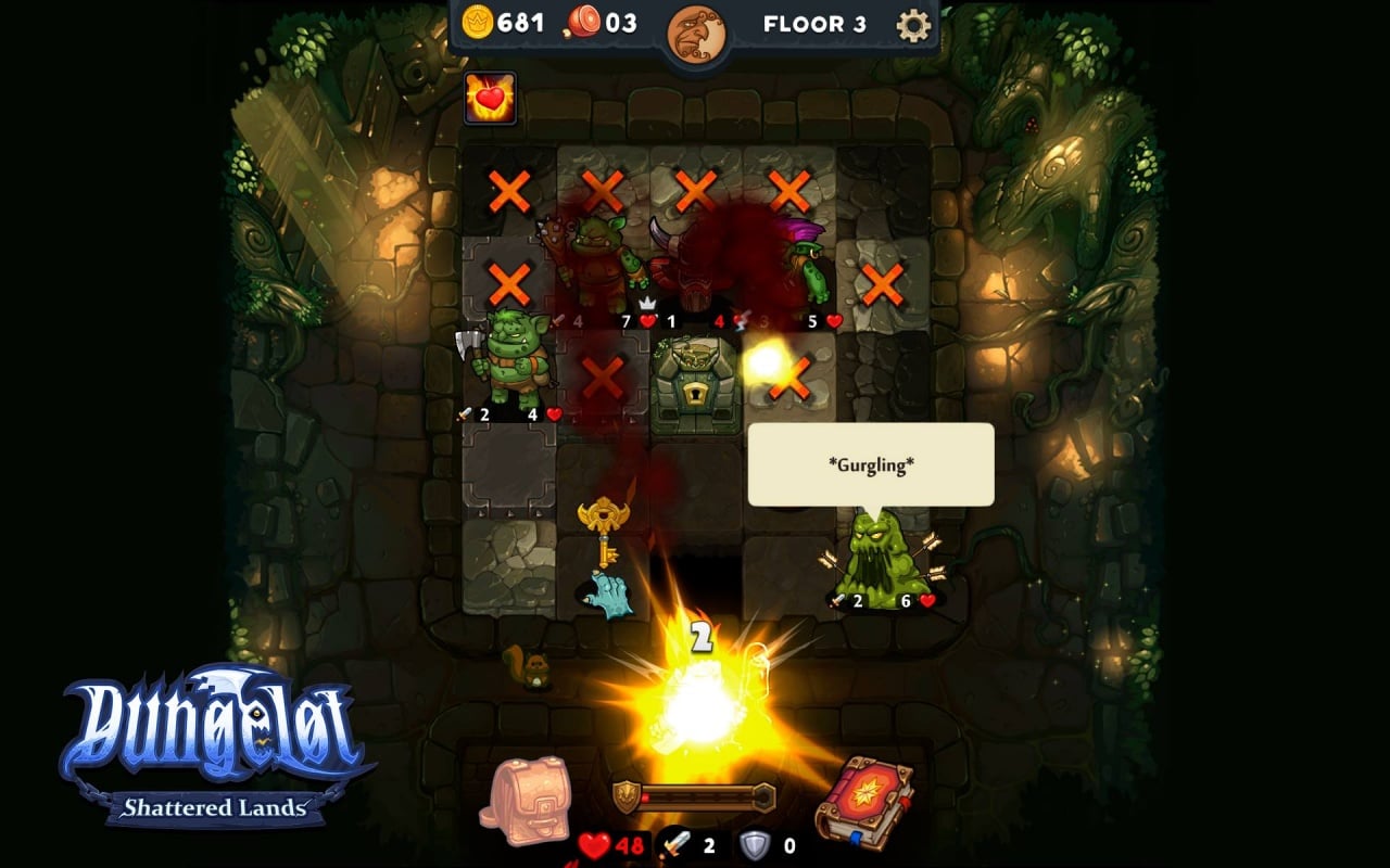 Скриншот Dungelot: Shattered Lands