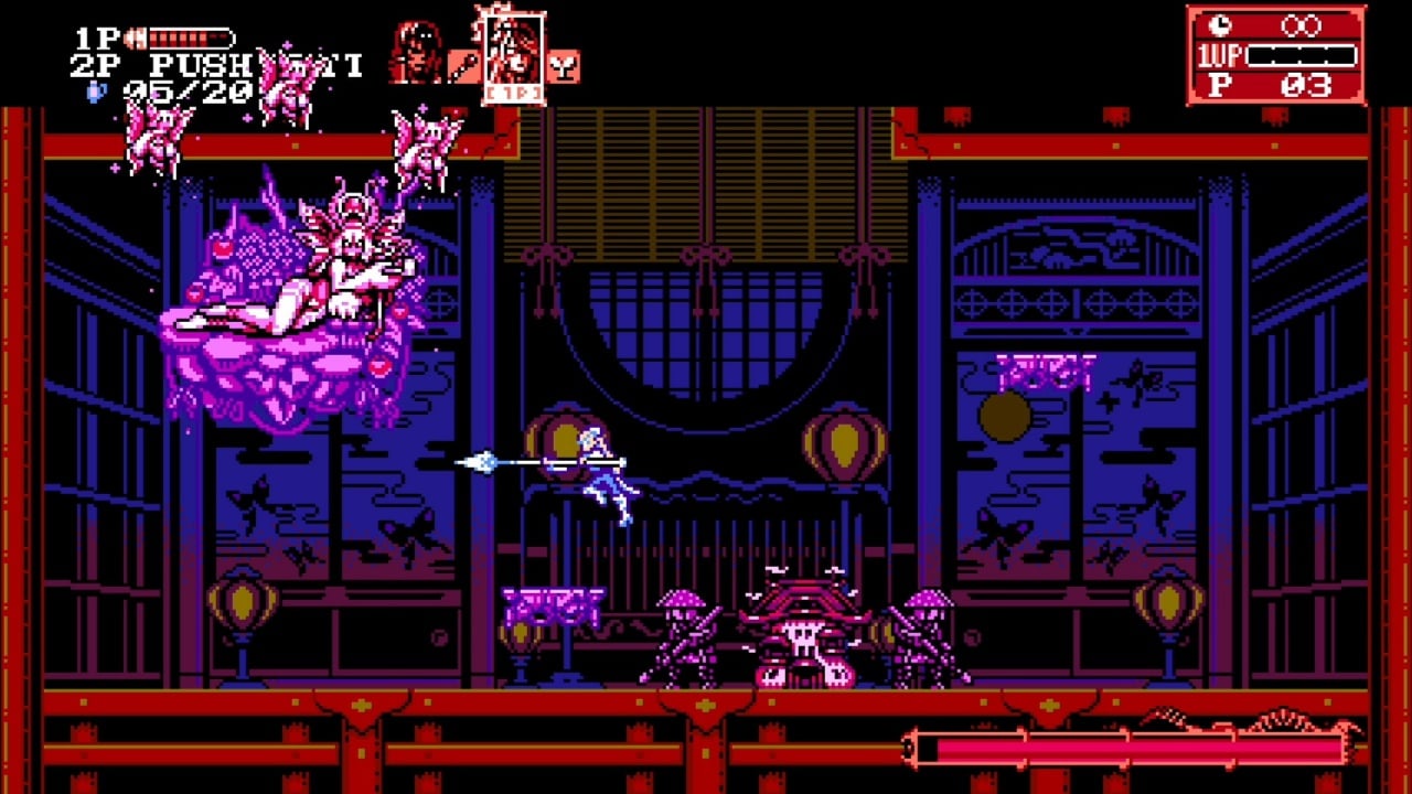 Скриншот Bloodstained: Curse of the Moon 2