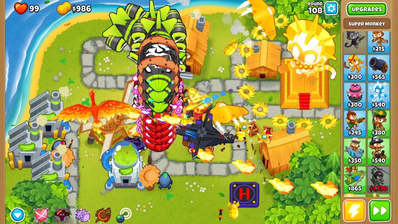 Скриншот Bloons TD 6