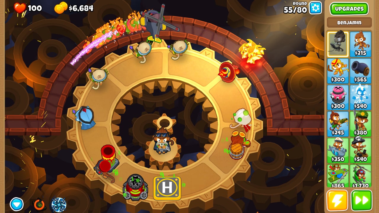Скриншот Bloons TD 6