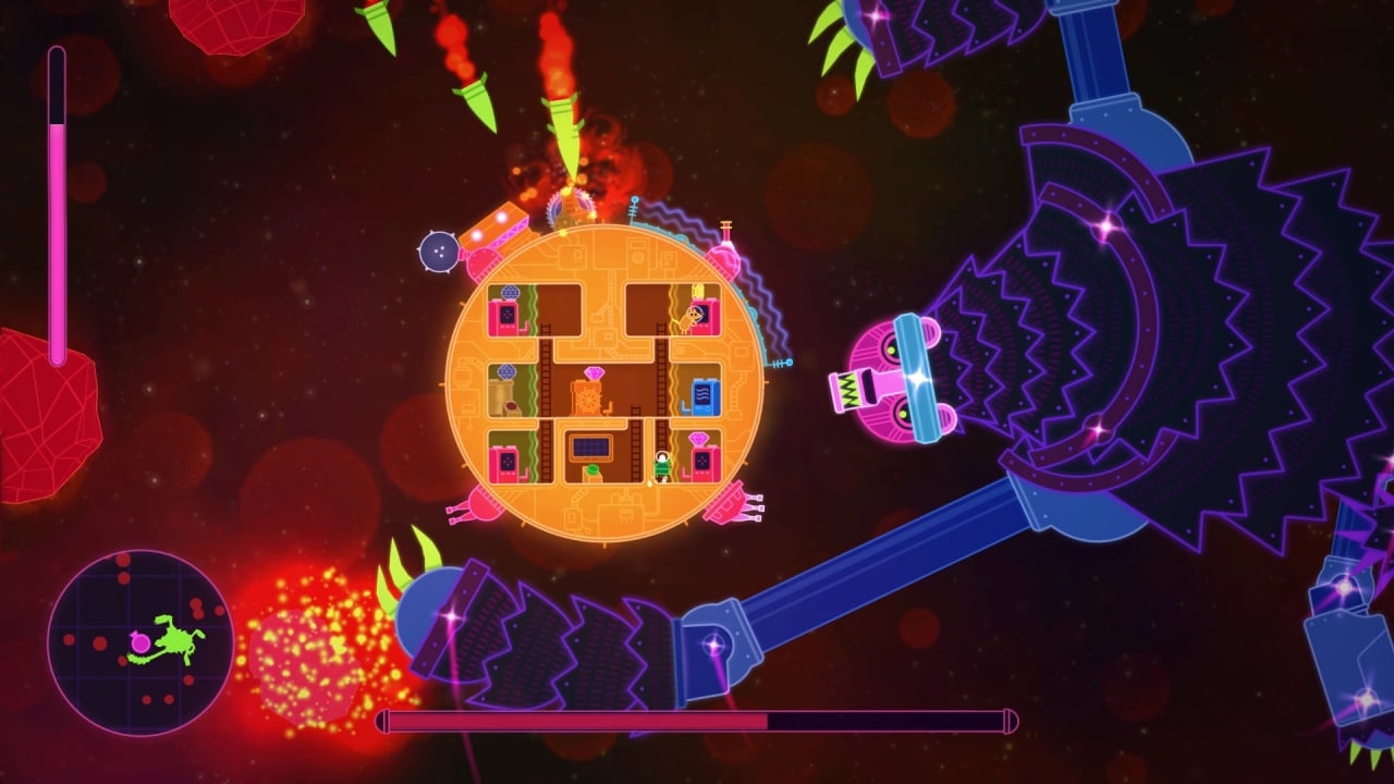 Скриншот Lovers in a Dangerous Spacetime