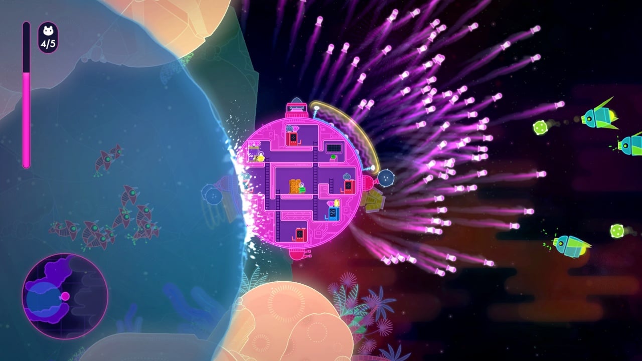 Скриншот Lovers in a Dangerous Spacetime