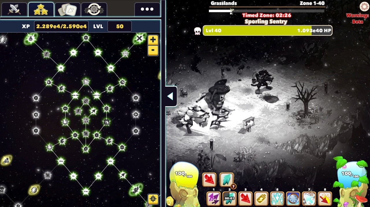 Скриншот Clicker Heroes 2