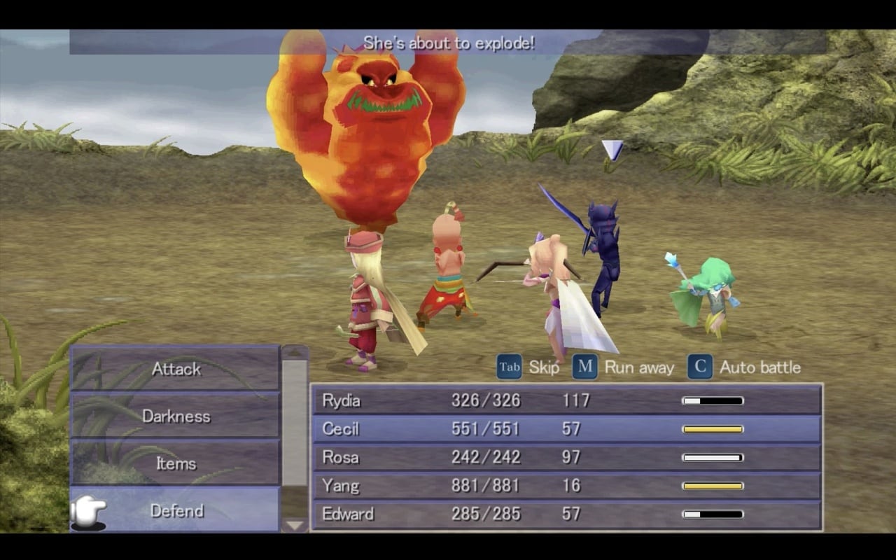 Скриншот FINAL FANTASY IV (3D Remake)