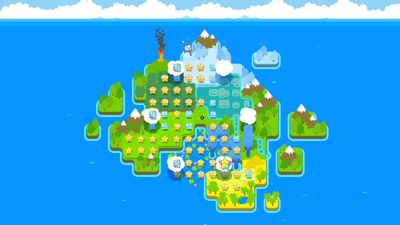Скриншот Snakebird Primer