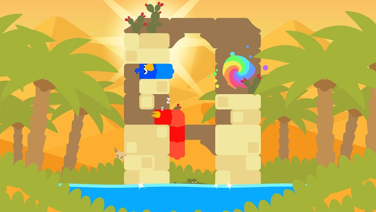 Скриншот Snakebird Primer