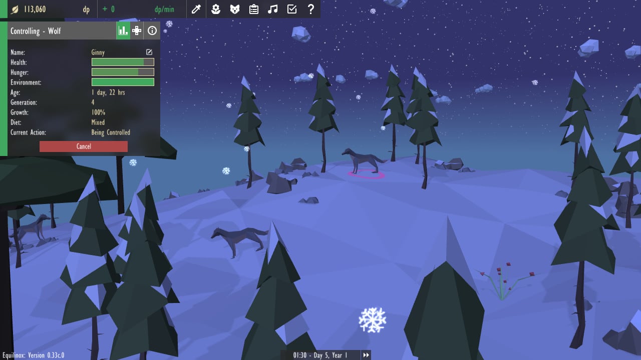 Скриншот Equilinox
