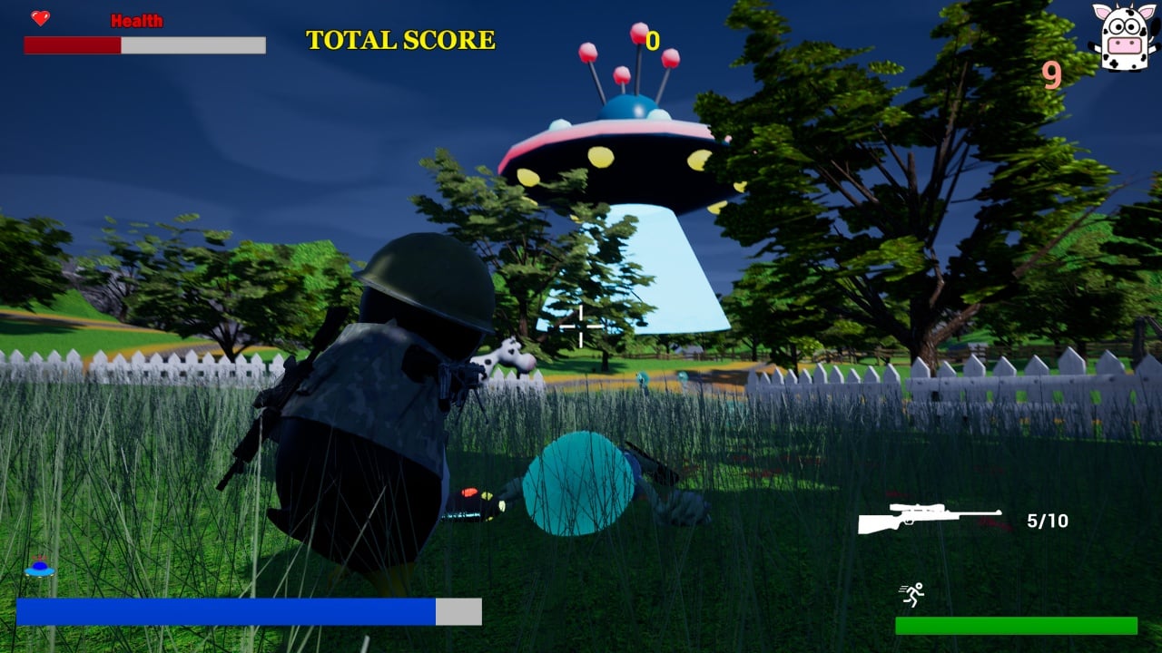 Скриншот Lucky VS Aliens