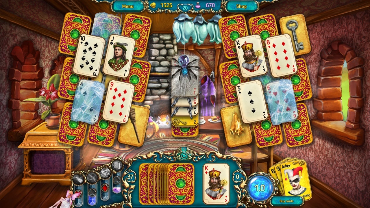 Скриншот Dreamland Solitaire: Dragons Fury