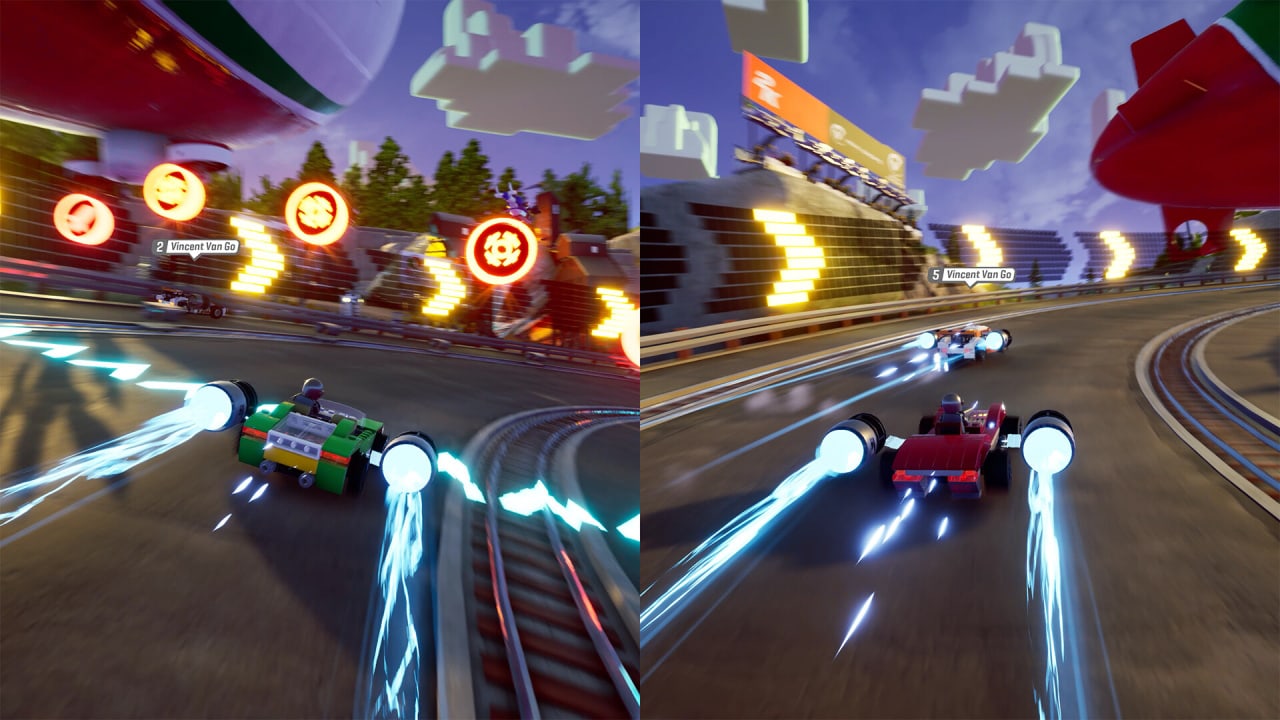 Скриншот LEGO 2K Drive по сети