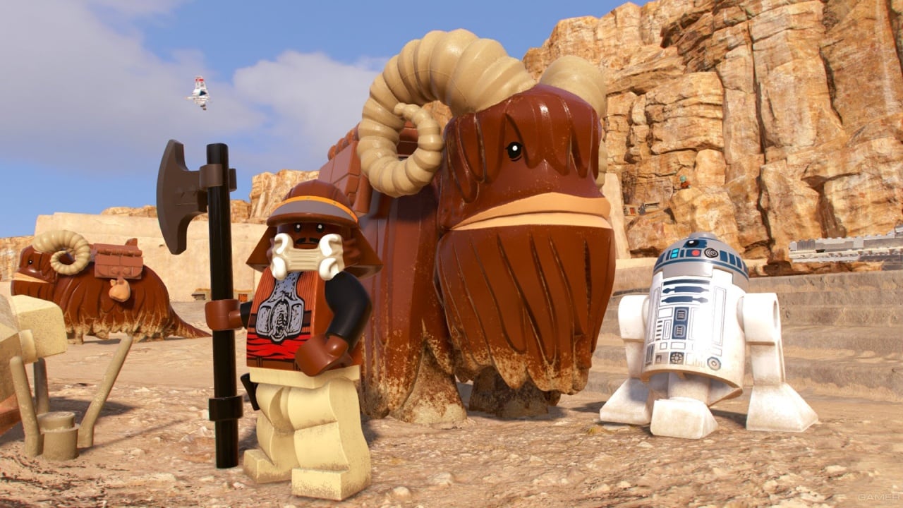 Скриншот LEGO Star Wars: The Skywalker Saga по сети