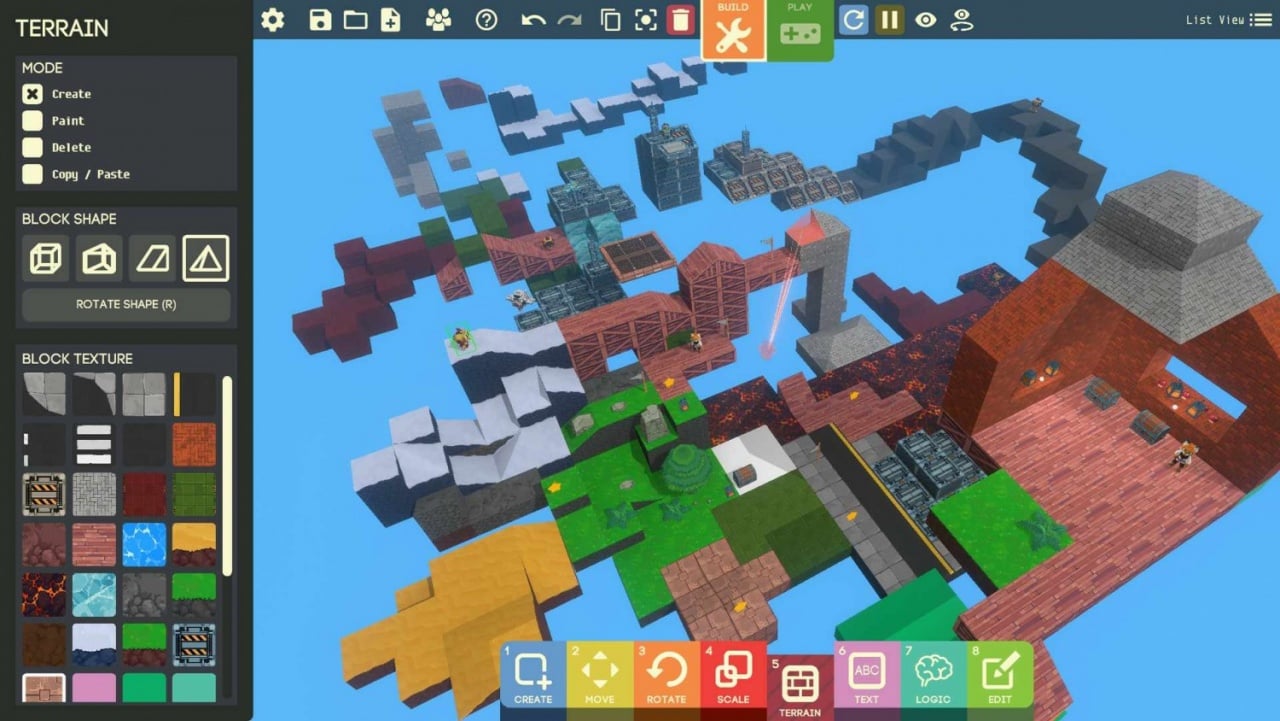 Скриншот Game Builder