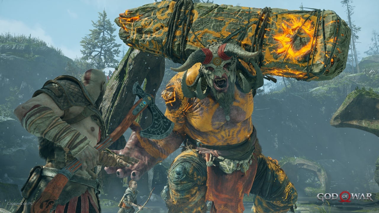 Скриншот God of War (2022)