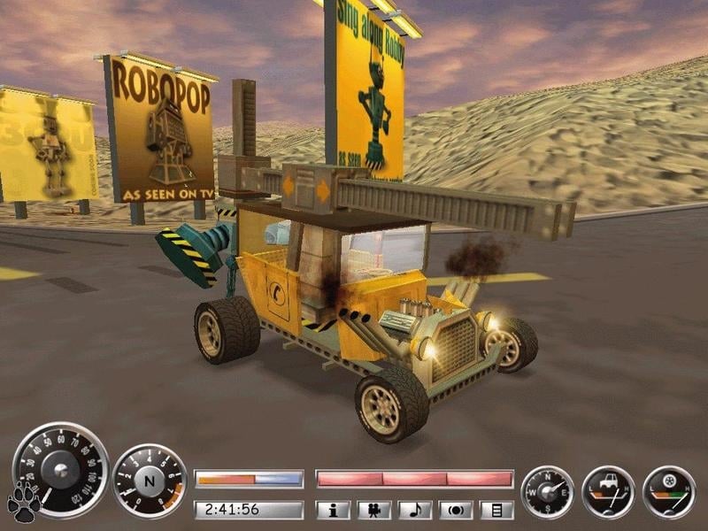 Скриншот Wild Wheels (Buzzing Cars)