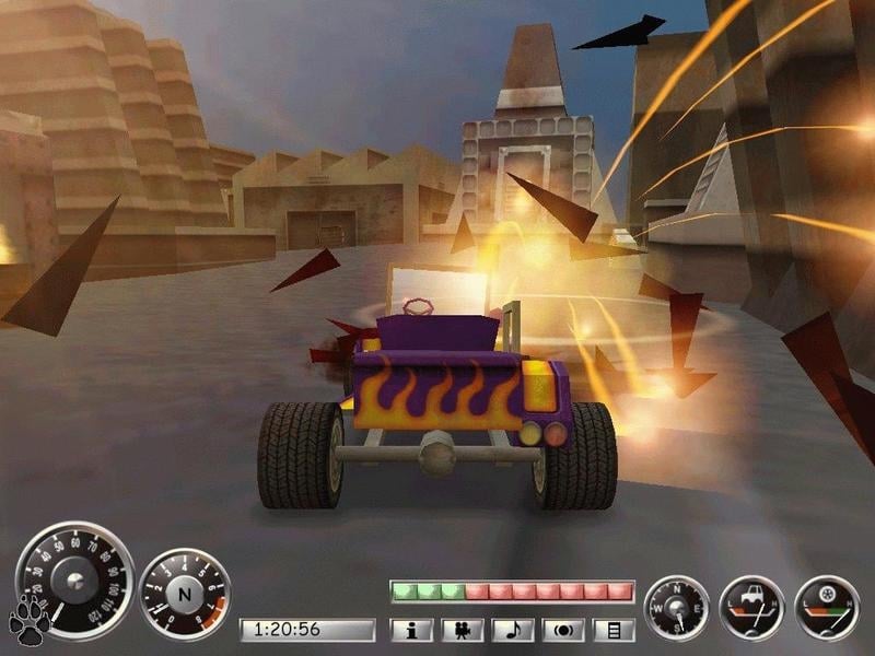 Скриншот Wild Wheels (Buzzing Cars)