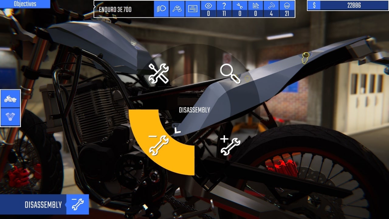 Скриншот Biker Garage: Mechanic Simulator