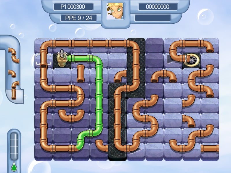 Скриншот Pipe Mania