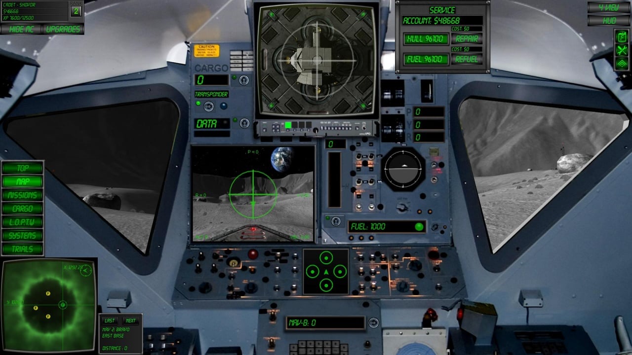 Скриншот Lunar Flight