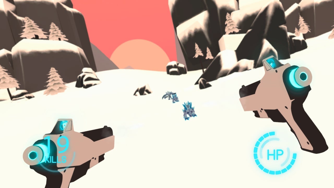 Скриншот Snowman (VR shooter)