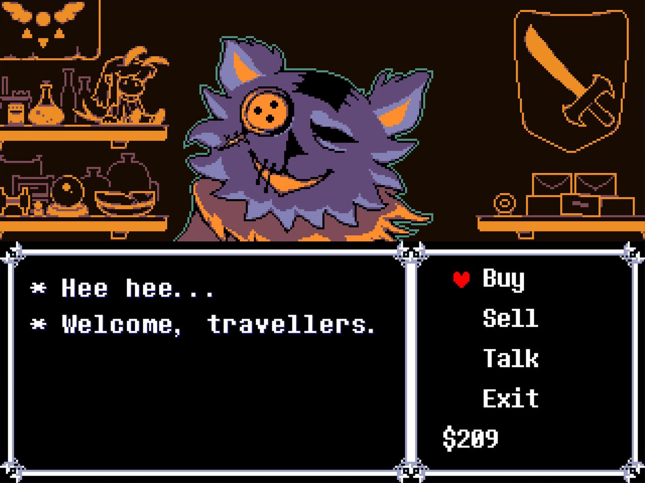 Скриншот Deltarune