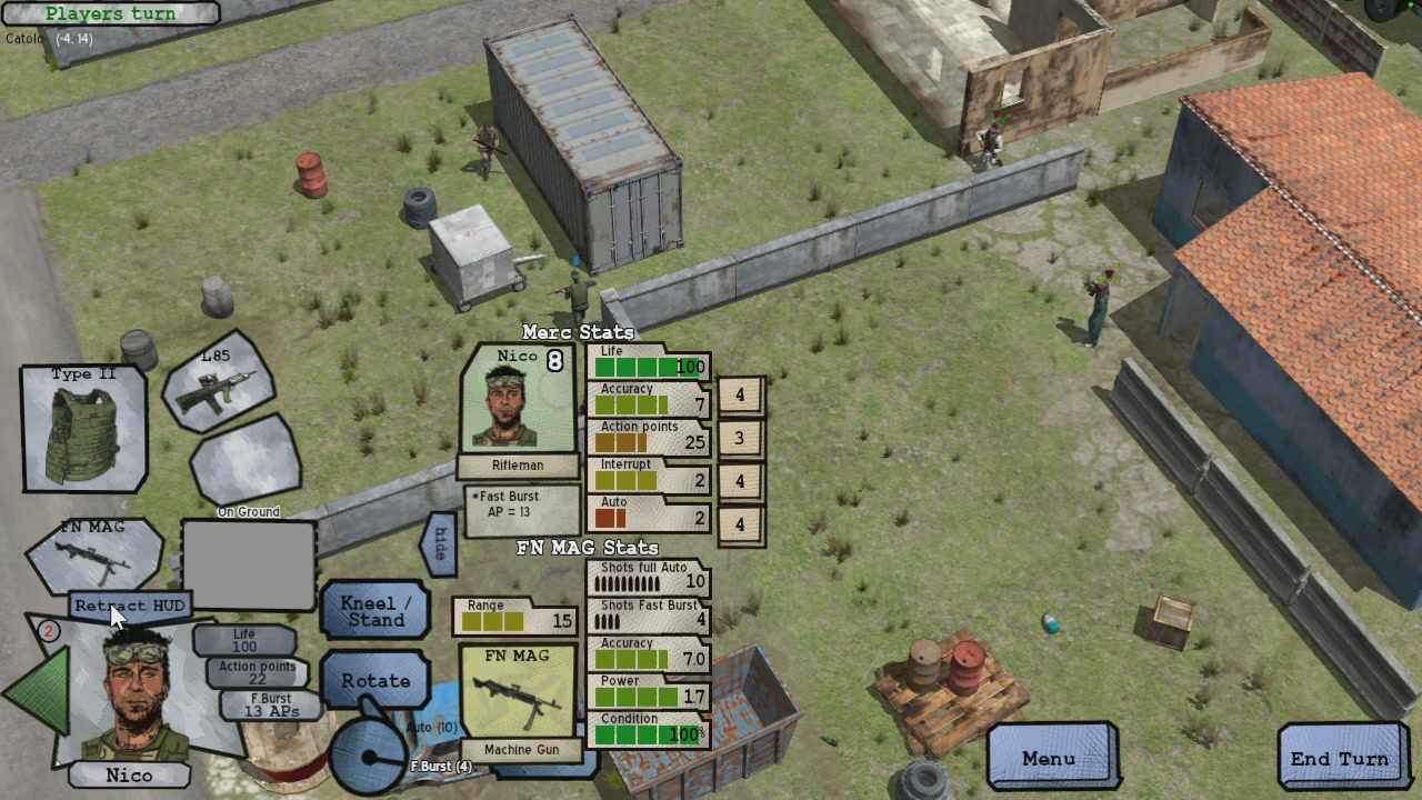 Скриншот Merc Tactics