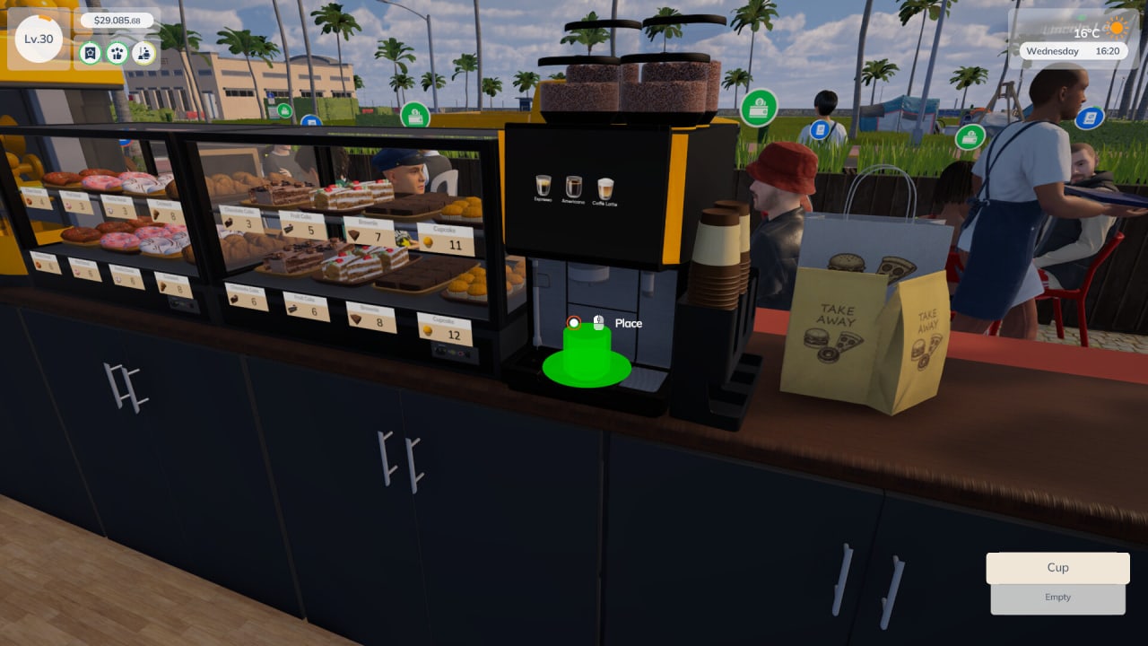 Скриншот Cafe Business Manager