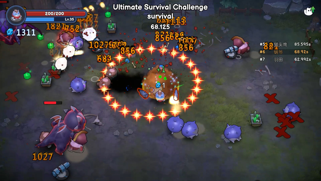Скриншот Supercat Survivors