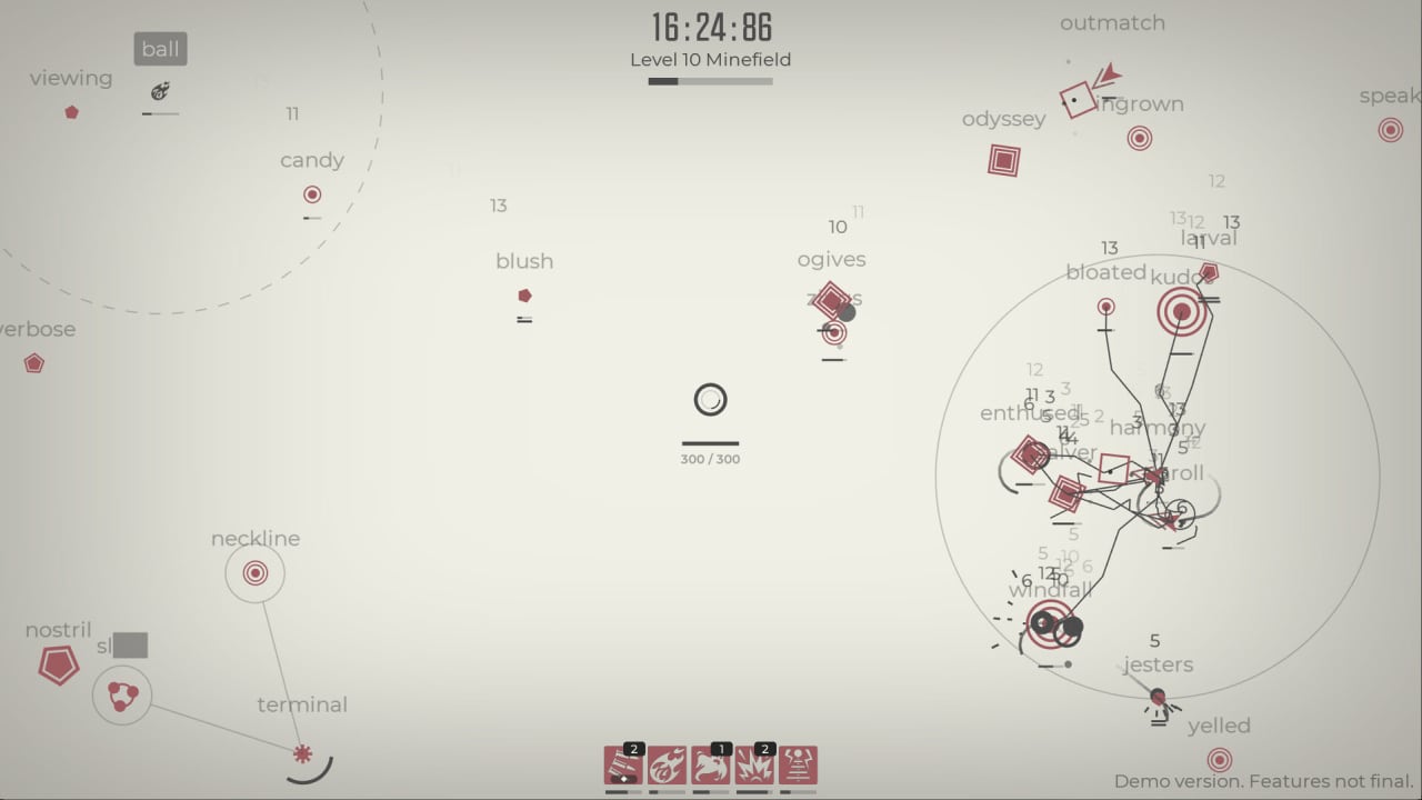 Скриншот Glyphica: Typing Survival