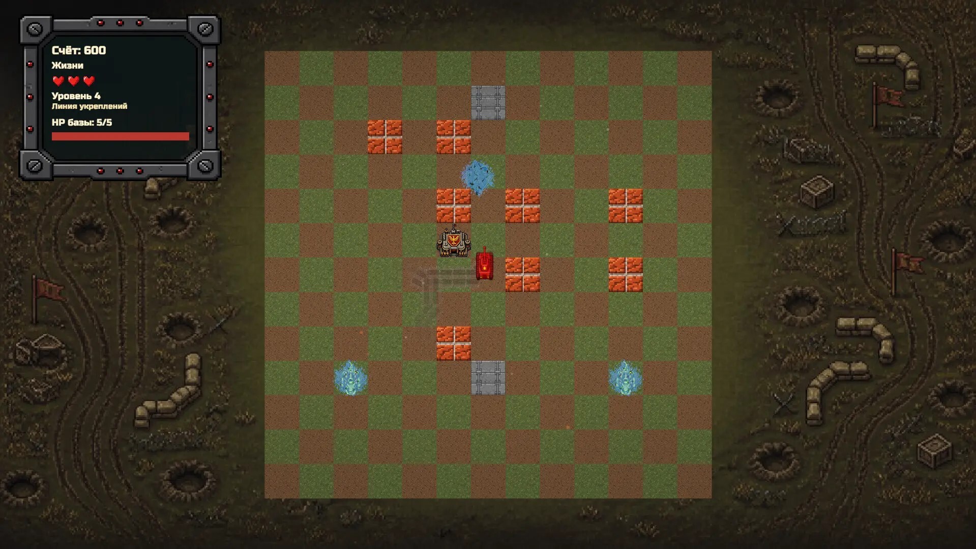 Скриншот Red Tanks vs Lizard