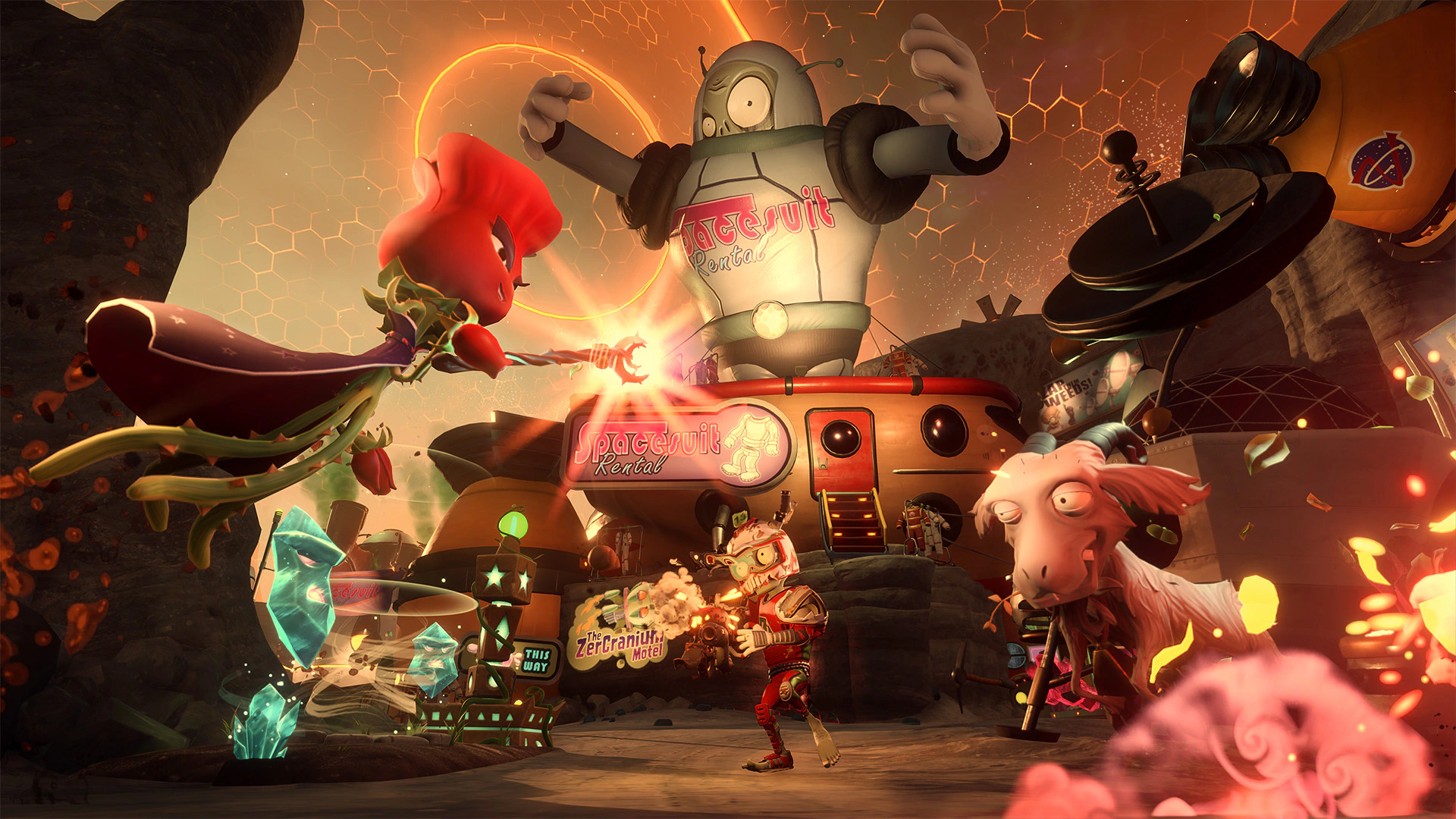 Скриншот Plants vs. Zombies Garden Warfare 2