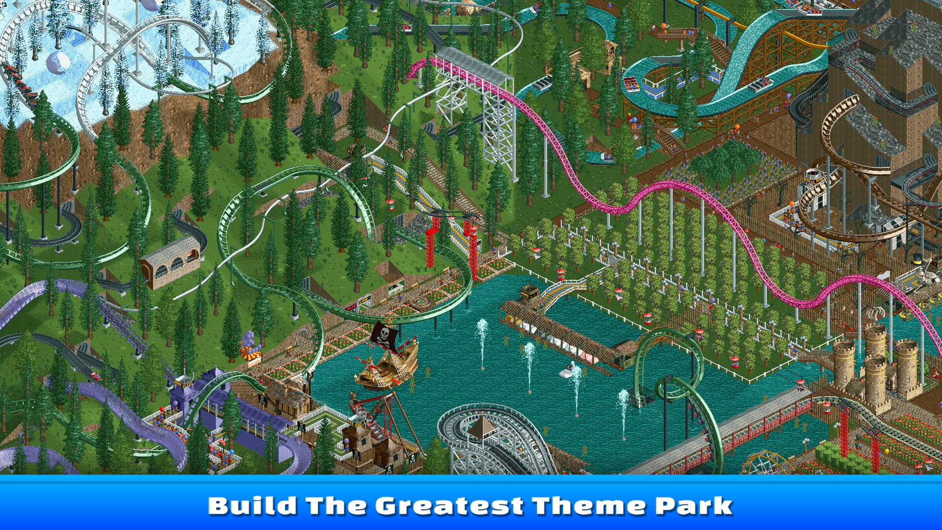 Скриншот RollerCoaster Tycoon Classic (РоллерКостер Тайкун Классик)
