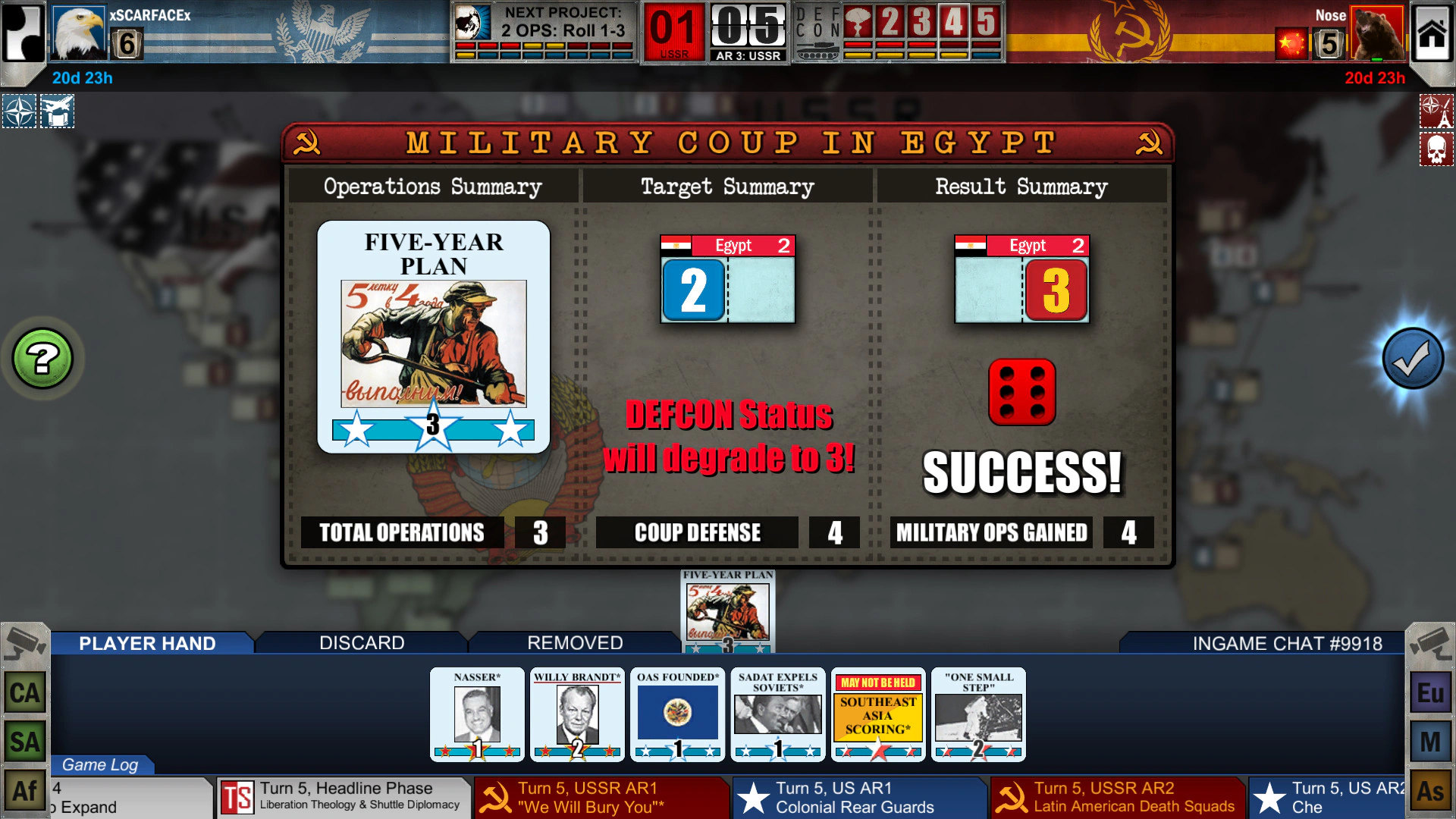 Скриншот Twilight Struggle (Твайлайт Страгл)