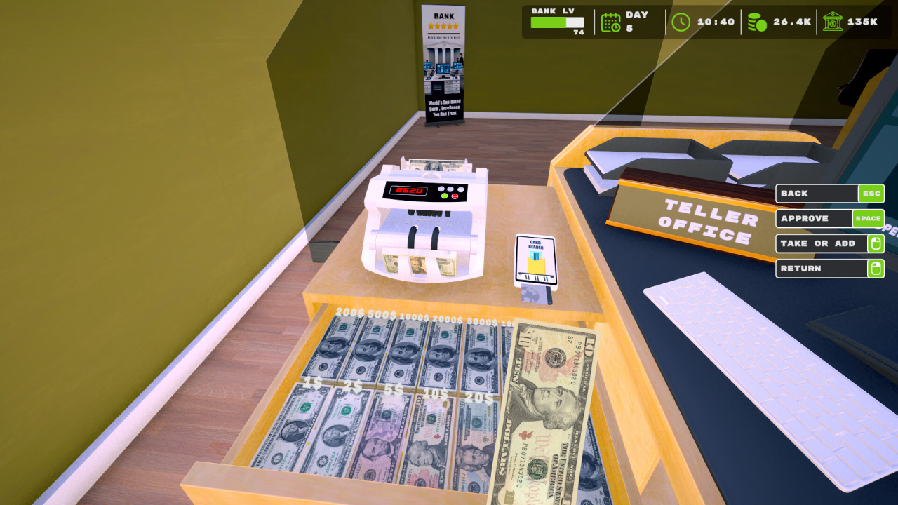 Скриншот Bank Simulator