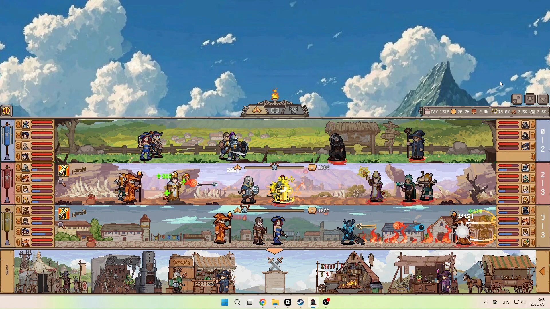 Скриншот Duelist: Idle Expedition (Дуэлянт: Экспедиция в режиме бездействия)