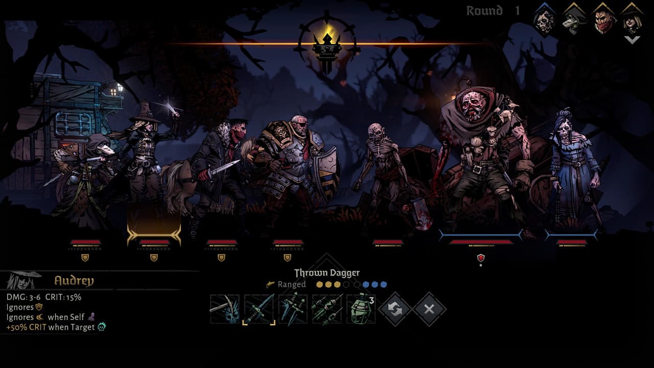 Скриншот Darkest Dungeon 2